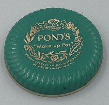 HUNTERS FIND 1940’s Ponds “MAKE UP PAT” Compact In RACHEL Color USA Made picture