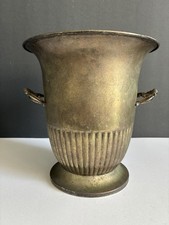Vintage Metal Champaign Bucket with Handles 9.5