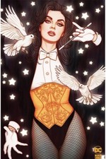 Zatanna: Bring Down the House #2 - Jenny Frison - SDCC Virgin FOIL Variant picture