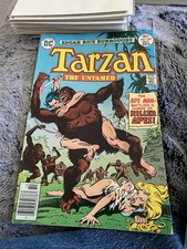 DC Tarzan # 254 Edgar Rice Burroughs The Untamed Bronze Age Comic Book picture