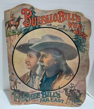 1909 Buffalo Bill's Pawnee Bill Wild West Far East Show Program picture