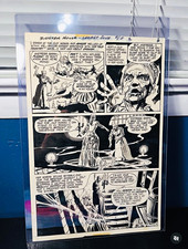Original art page 3 of Sinister house of secret love #2 (Tony DeZuniga) RARE🎃 picture