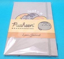 Pusheen Box Paperback Notebook Linen Journal Stationary Sketch Bread Loaf New picture