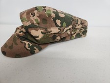 WW2 German M43 Field Cap Oak Leaf Camo Reproduction Reenactor Militaria picture
