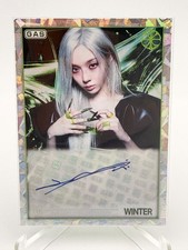 2026 Gas x Complex Aespa Lemonade Winter Autograph Cracked Ice Foil 6/10 #A-4 picture