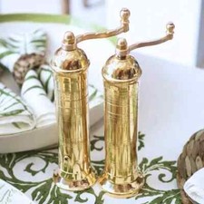 Pepper Mills Brass Alexander 2-Piece #102 #104 7.5