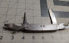 Vietnam War 1965 US Army Camillus 4 Blade Utility Folding Knife picture