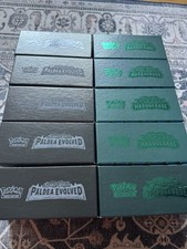 **EMPTY BOX** Pokémon Twilight Masquerade Paldea Evolved Elite Trainer Empty Box picture