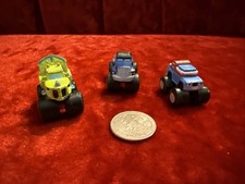 BLAZE AND THE MONSTER MACHINES MINI VEHICLES - CRUSHER TRUCKS CAKE TOPPER (3) picture