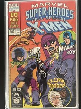 Marvel Super-Heroes Fall Special 1991 Starring X-Men The Shroud Cloak & Dagger picture
