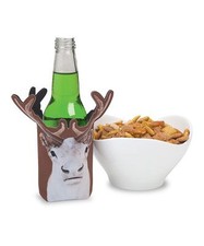 Holiday Drinkooliez Drink Sleeve Reindeer NEW (Z41) picture