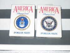 Vintage rare two sets of hoyle playing cards guarantee factory seal picture
