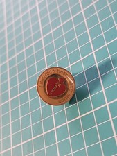 Vtg AHA American Heart Association Logo Gold Tone Lapel Pin picture