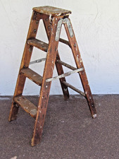 Bell System 1941 Vintage Lineman's Ladder Chesebro Whitman Co picture