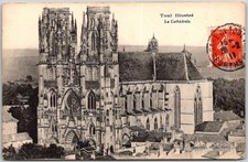 Cathedral Toul France C.1910s Sepia Tone Posted Postcard picture