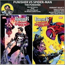 Punisher vs Spider-Man (2026) #1 2 Marvel Comics COVER SELECT picture