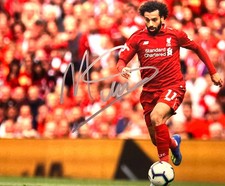 Mohamed Mo Salah Signed Original 8x10