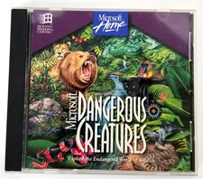 Microsoft Home Dangerous Creatures PC CD-ROM Educational Software 1994 . VGT picture