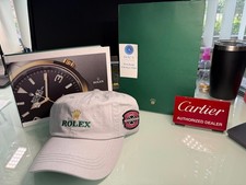 *** Rolex New Pebble Beach Concours  d’Elegance  Gray Rolex Car Show Hat *** picture