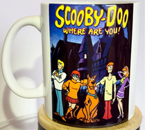 Scooby Doo 11 oz Ceramic Coffee Cup Mug Retro Mystery Incorporated Shaggy Velma picture