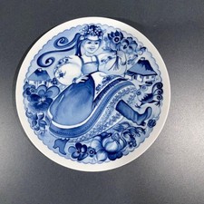 [Meissen] Ear plate Odessa girl 6R0834 8 picture