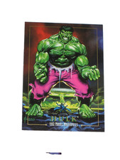 1992 SKYBOX MARVEL MASTERPIECES PROMO CARD PROTOTYPE HULK JOE JUSKO AVENGERS picture