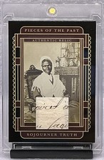 2025 Pieces Of The Past One Time Series Sojourner Truth Handwritten Relic  picture