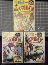 Spidey Super  Stories #1, 10, & 12 (Marvel) 3 Books, All HG, VF+ Or Better picture
