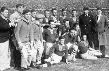 The Romanian Team Before Their Fifa Football World Cup Match 1930 Old Photo picture