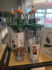 *IN HAND* AUTHENTIC Starbucks x Peanuts Plastic Cold Cup picture