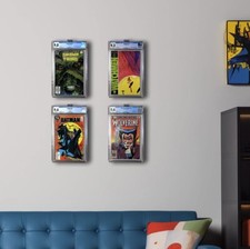 CGC Comic Book Wall Mount Kit for Graded Slabs |  Display Shelf Kit 3D Printed picture