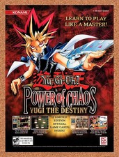 2003 Yu-Gi-Oh Power Of Chaos Yugi The Destiny PC Original Ad / Promo v1 picture