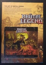 THE ART OF BRUTAL LEGEND ~ Magazine Page PRINT AD picture