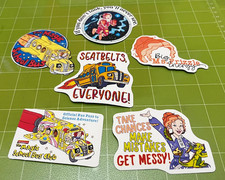 Magic School Bus - Set of 7 Stickers picture