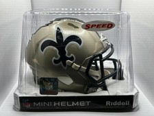 New Orleans Saints Throwback 1976-1999 76-99 Riddell Throwback Speed Mini Helmet picture