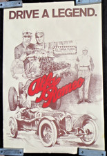 Poster, Alfa Rome DRIVE A LEGEND, Nuvolari, 36 7/8
