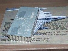 RAF PANAVIA TORNADO ZA398 honey-comb slider - jet aircraft fuselage skin tag picture