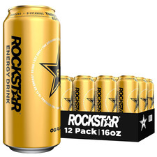 Rockstar Energy Drink, Throwback Edition: O.G., 16 Fl Oz (Pack of 12) - Packagin picture