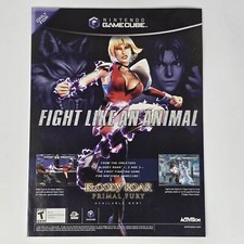 Bloody Roar Primal Fury GameCube Animal Print Ad/Poster Official Promo Art picture
