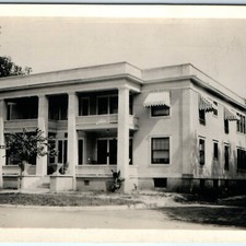 c1910s Waterloo, IA Grey Flats West 3rd St near Bridge Apartment House RPPC picture