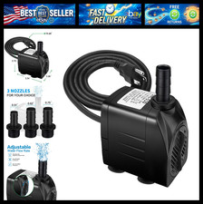 Jhua Water Fountain Pump 300GPH (1100L/H, 21W) Submersible Water Pump, Ultra Qui picture