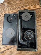 Antique Thorens Excelda Portable Gramophone Phonograph Record Player Swiss 1930s picture