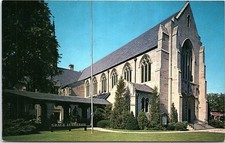 Vintage Postcard Grace Lutheran Church Fremont Ohio Ralph Adams Cram picture
