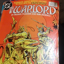 DC Comics The Warlord #105 Copper Age Color Single Issue Fleisher Randall picture