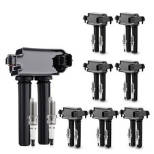 8Pk UF504 Ignition Coils & Iridium Spark Plugs for Dodge Ram Jeep V8 5.7L HEMI picture