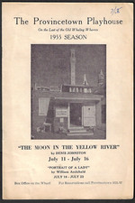 CAPE COD ~ PROVINCETOWN PLAYHOUSE ON THE WHARF ~ RARE 1955 THEATER PROGRAM picture
