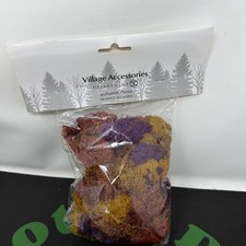 Department 56 Village Autumn Moss Fall Sandstone Purple Orange Brown 810851 picture