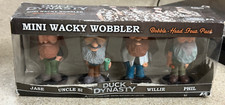 Funko Duck Dynasty Mini Wacky Wobbler Jase Uncle Si Willie Phil New Damaged Pack picture