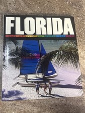 vintage florida state travel guide Brochure/book/florida Beaches 126 Pages 1980s picture