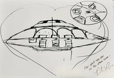 SEALED Bob Lazar Signed Autograph 16x20 Poster Area 51 & Flying Saucers Print picture